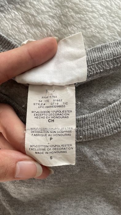 Szary tshirt koszulka champion S/36