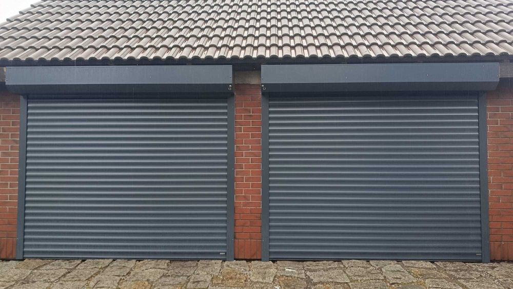 Brama rolowana garażowa ocieplona POD WYMIAR