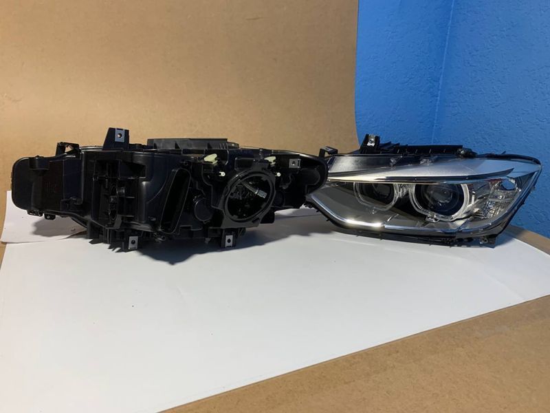 Фары оптика Bi Xenon BMW F30 F31 рестайл 63117339389 63117339390