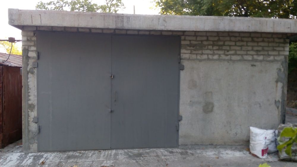 Металлический гараж разборной