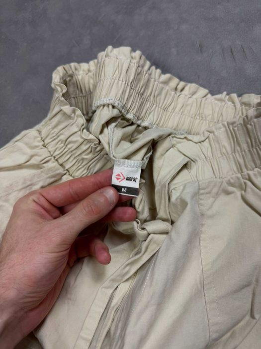 Moraj beżowe krótkie spodenki damskie szorty (M) 90s 80s y2k letnie