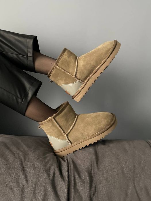 Кросівки Кроссовки UGG Mini Begie Беги Бегі Кросовки Демісезон