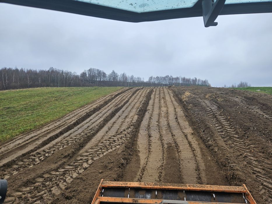 Mulczowanie wgłębne powierzchniowe karczowanie drzew oraz samosiejek