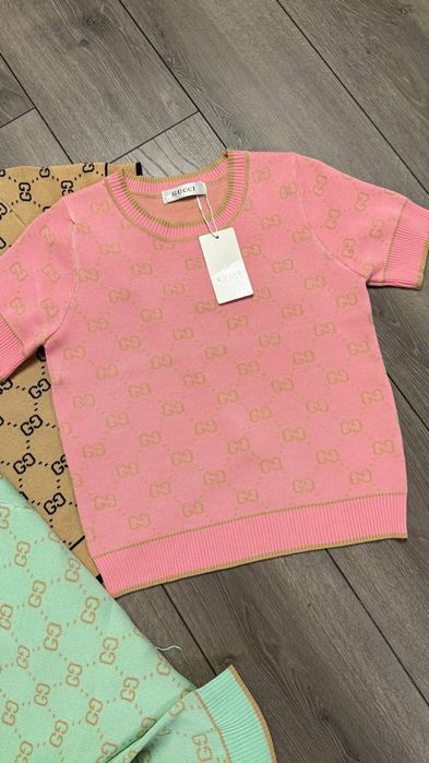 Кофта футболка поло американка Gucci