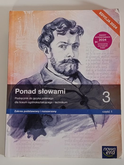 Ponad Słowami 3 część 1. Podręcznik