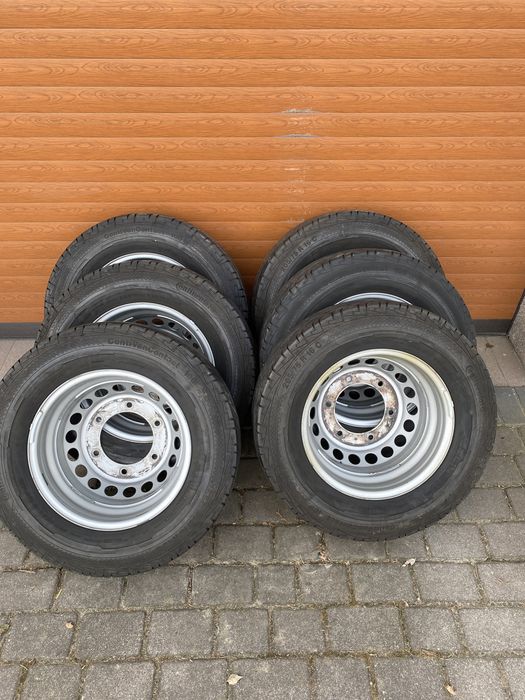 Felgi+Opony Mercedes Sprinter Blizniak 205/75R16C 6xContinental 15R
