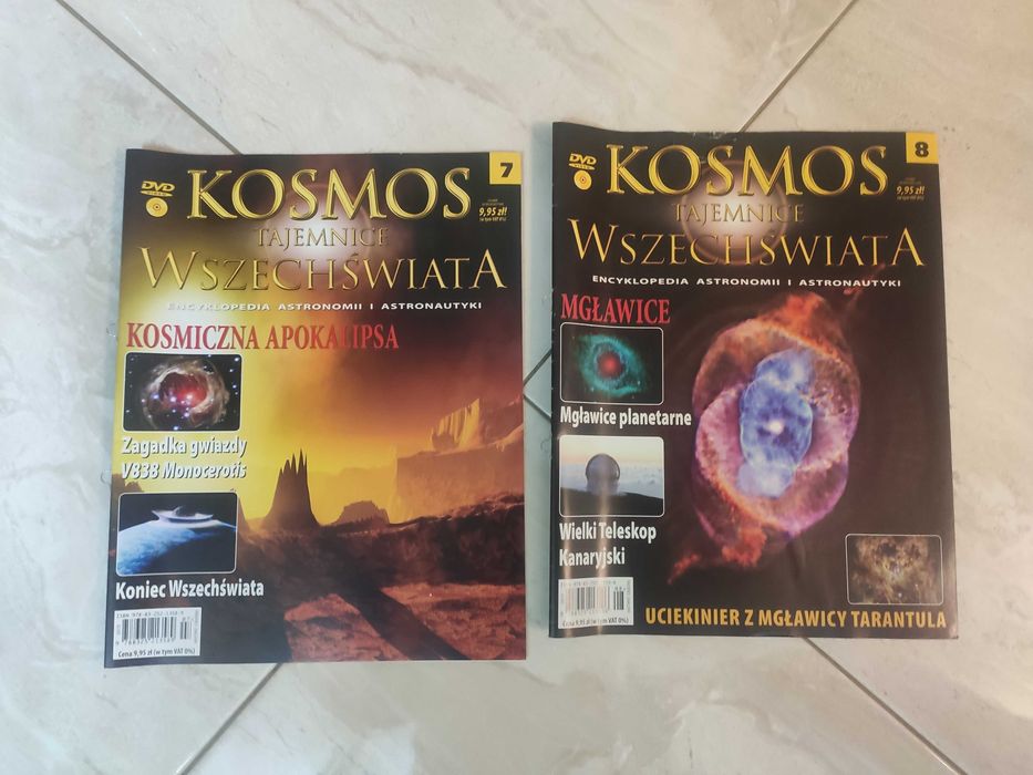 Kosmos tajemnice wszechświata 8 numerów