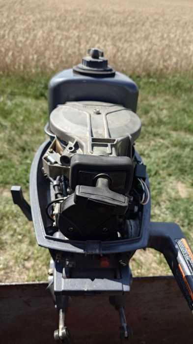 Silnik zaburtowy Yamaha 4 KM 2T (Dwusuw) | Krótka stopa S | Stan dobry