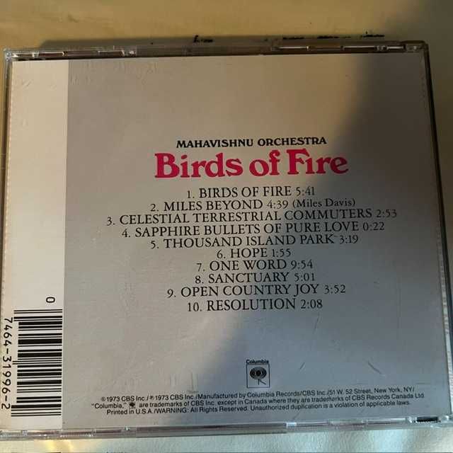 Mahavishnu Orchestra: Birds Of Fire CD Jazz