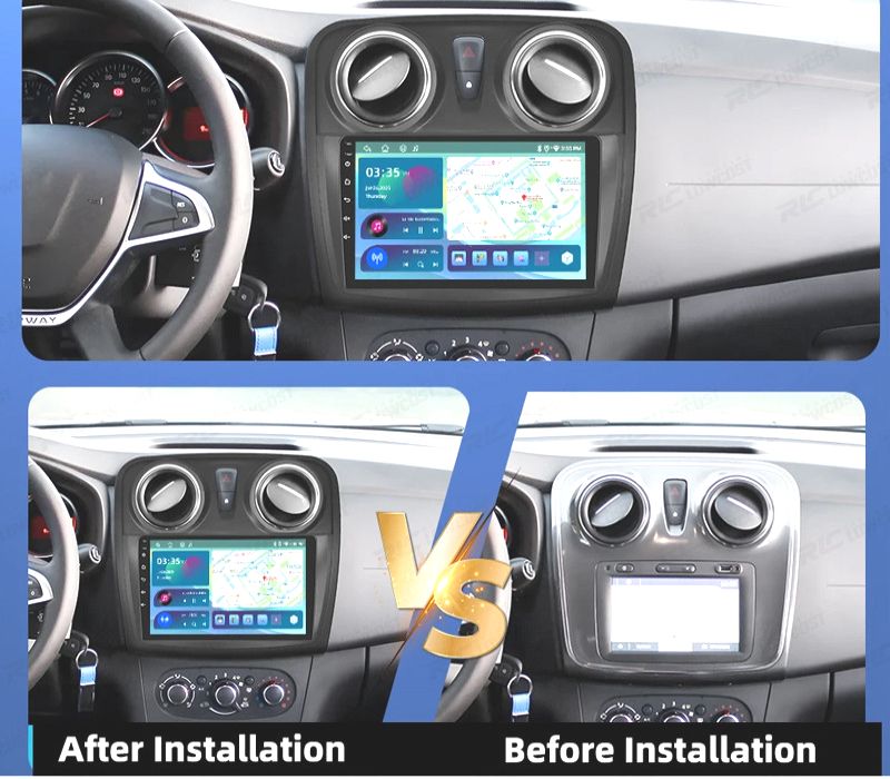 RÁDIO GPS ANDROID 13 DACIA SANDERO 12-16
