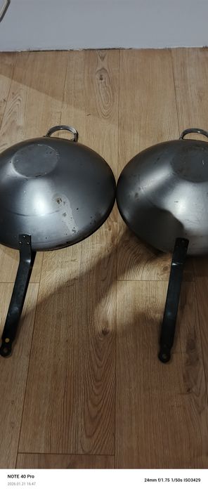 Woki nowe De Buyer M 40Cm