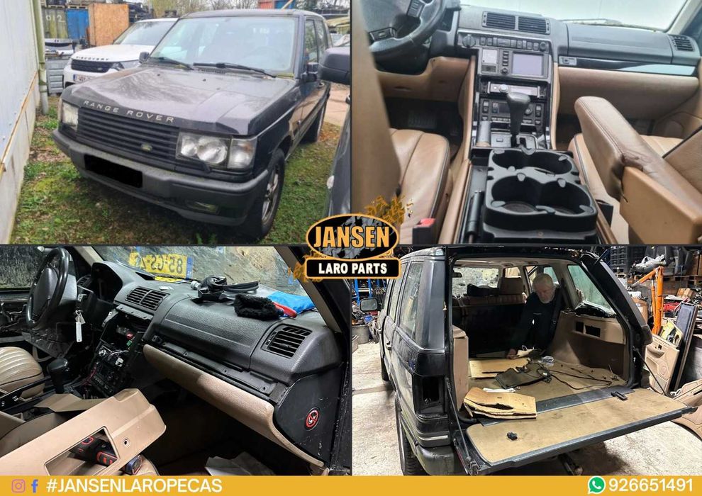 Range Rover P38 Porta Luvas Camel