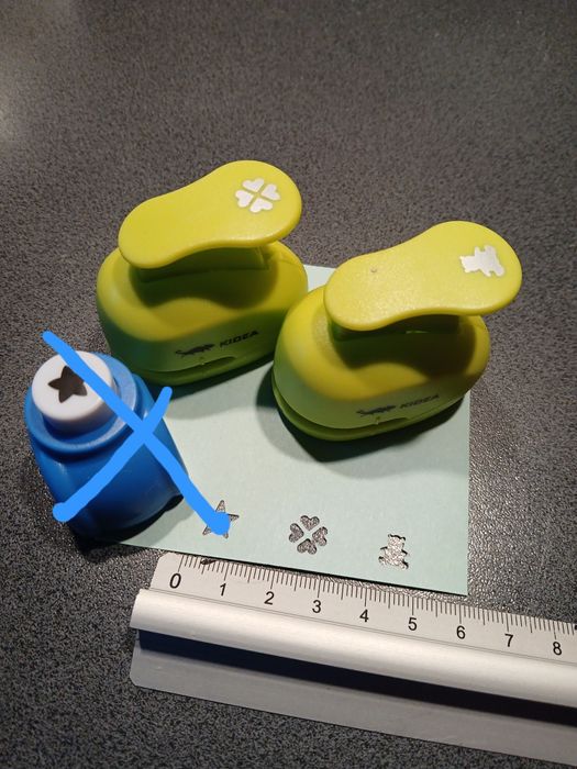 Mini dziurkacze do scrapbooking