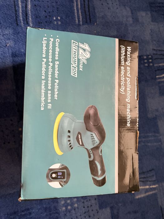 Безпроводная полировачная машинка акамуляторная