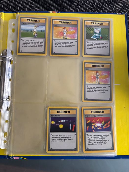 Coleção cartas pokemon Base Set