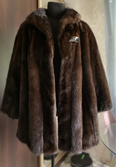 Вінтажна норкова шуба