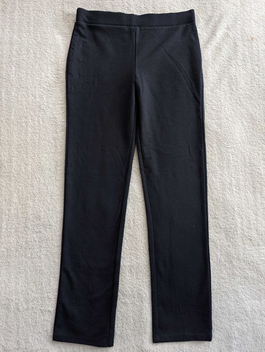 Granatowe eleganckie spodnie dresowe dresy 152 - 158