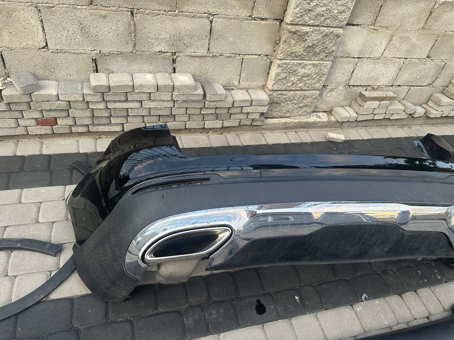 Задній бампер mercedes glc x253 оригінал 20193