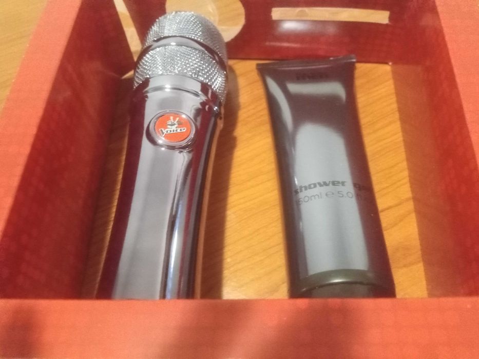 Perfume THE VOICE MAN novo na embalagem.