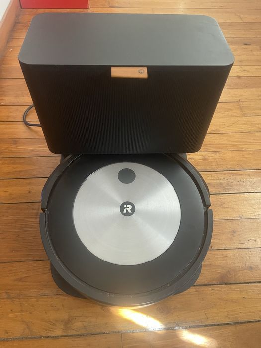 Aspirador robot com base completo