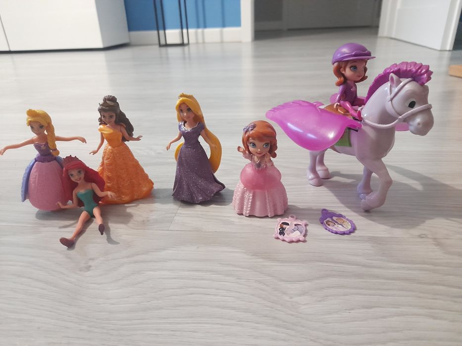 Zosia, Minimus, Roszpunka, Aurora, Arielka