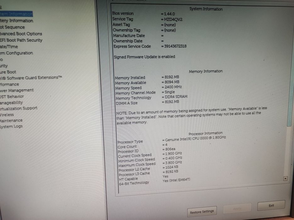 Материнская плата для ноутбука Dell Latitude 7290_7390 LA-F312P