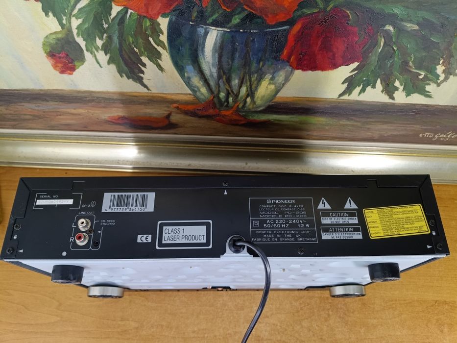 #23 Pioneer PD-206 – Odtwarzacz CD | Klasyczny model Hi-Fi | Sprawny
