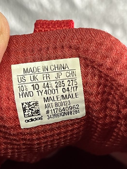 Adidas кроссовки cloudfoam ultimate cozy breathable 44 красные