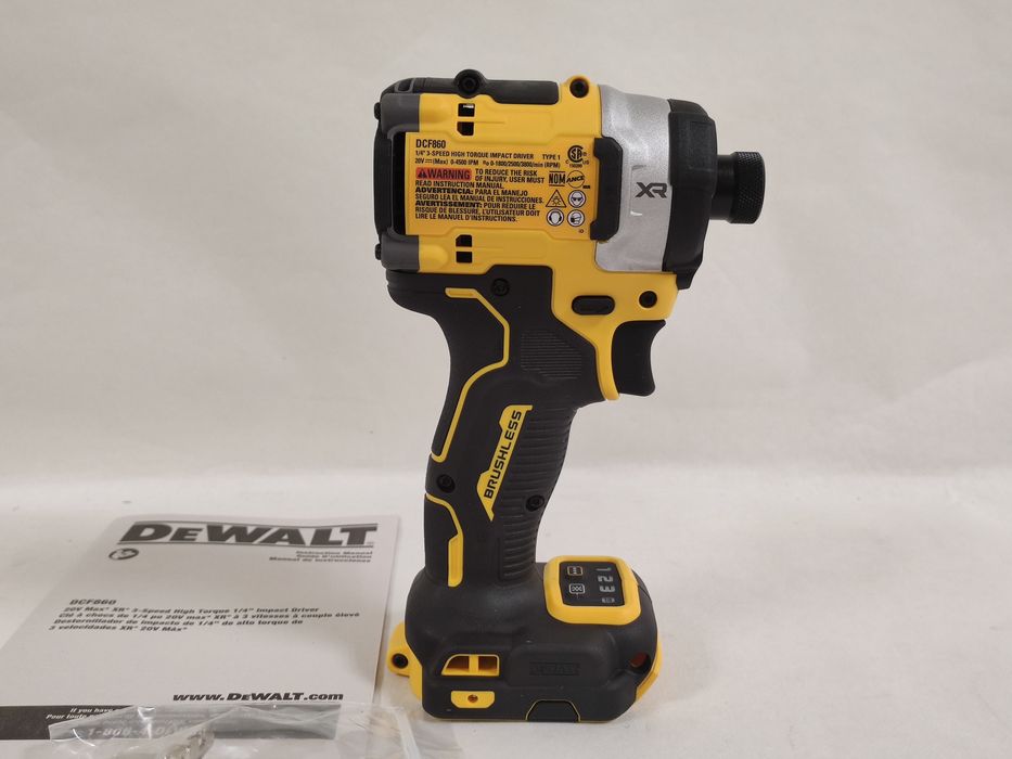 DeWALT DCF860 20Vmax Оригінальний потужний ударний шуруповерт