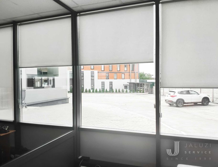 Рулонные шторы 500 + цветов, Жалюзи день ночь, Римские шторы Neo1