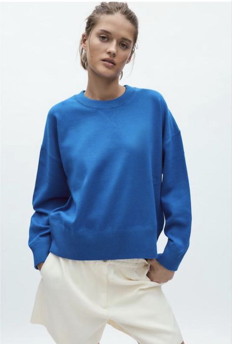 Светр світшот Zara синій