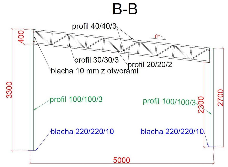 Konstrukcja stalowa hala magazyn wiata garaż modułowa