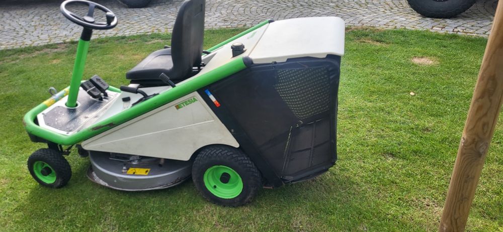 Rezerwacja  Traktorek etesia 2 cylindry kosiarka do trawy z koszem