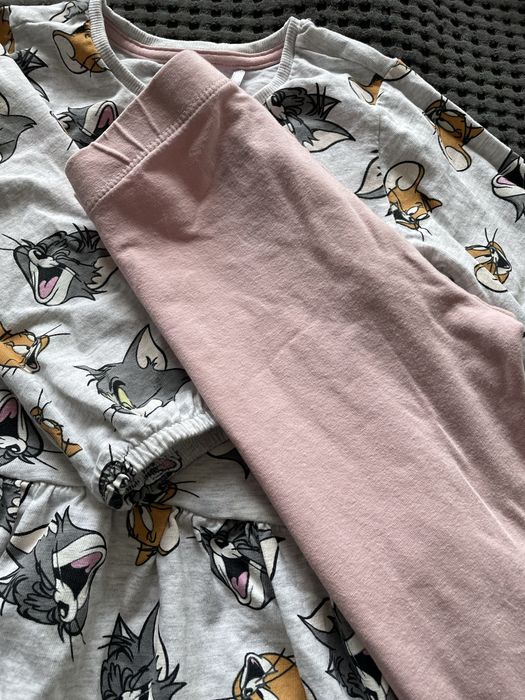 Komplet sukienka i legginsy 92