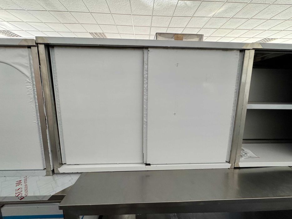 ACM1650 - Armário Mural em Inox de 1,5m com 1 Prateleira - NOVO