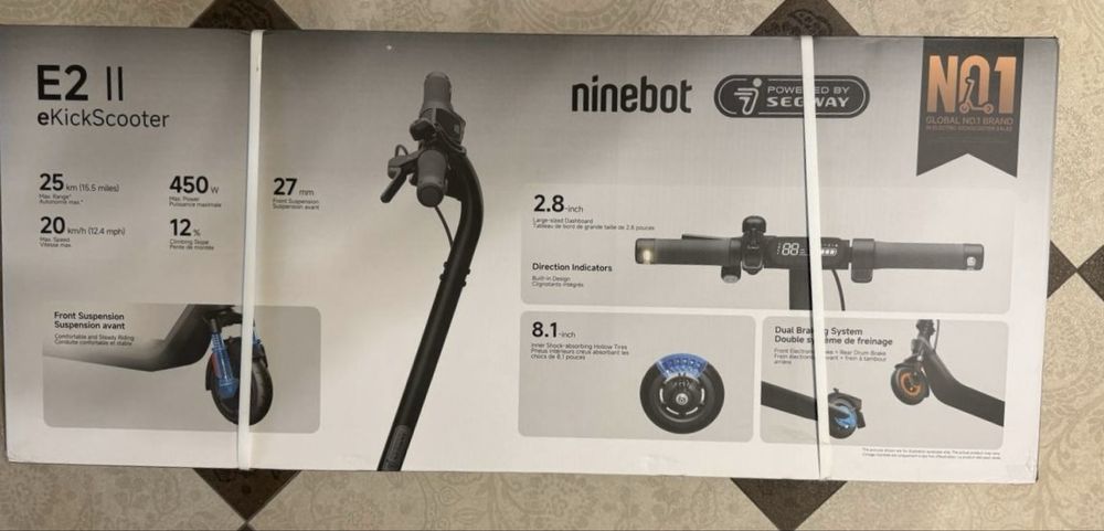 Електросамокат Segway-Ninebot E2 E II