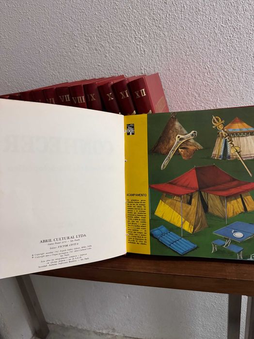 Enciclopédia Conhecer - 12 + 3 volumes