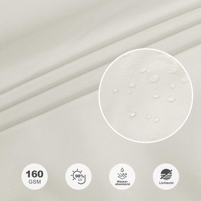 Toldo Lona de Sombra Retangular HAIKUS 2x3m Creme