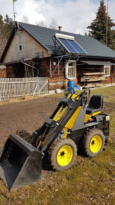 MINI  Ładowarka Bob cat wynajem bez operatora Mini skid