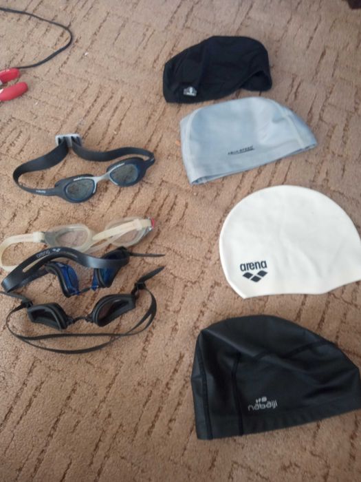 Okulary do pływania czepki arena Speedo