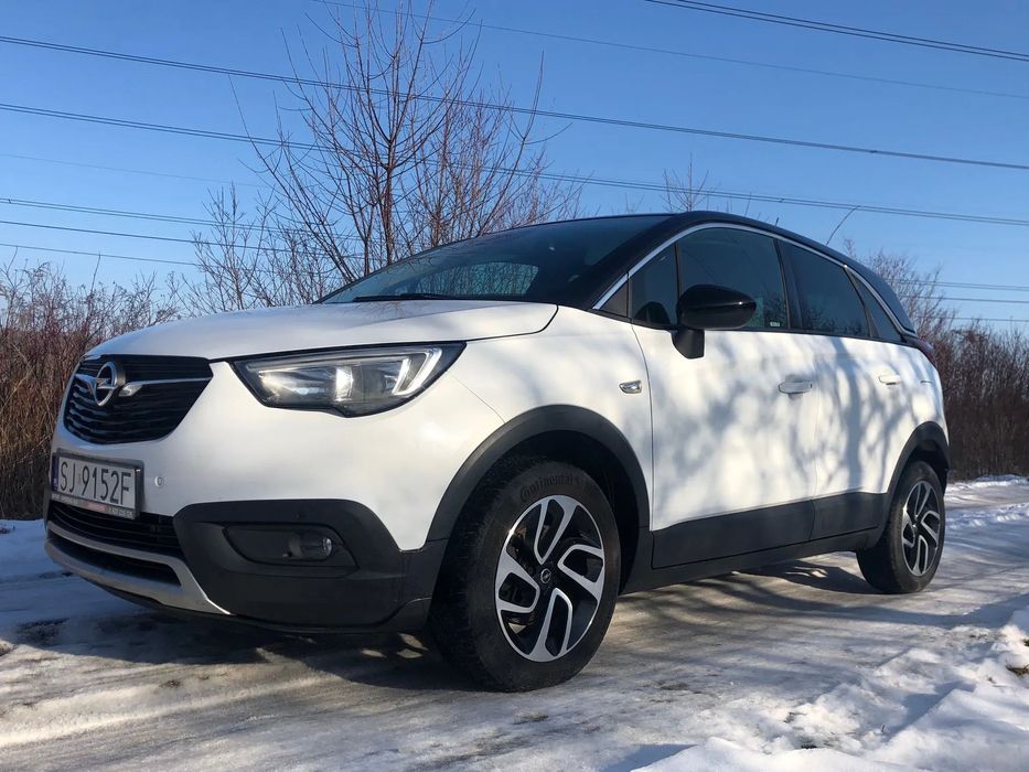 Opel Crossland X Grzana kierownica, fotele, bogata wersja, bezwypadkowy, super stan