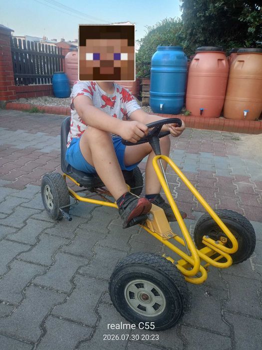 Quad na pedały jeździk