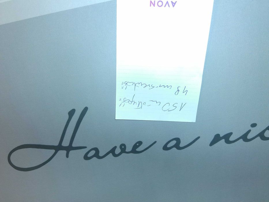 Y137 Mata Chodnik Kuchenny Dywanik Have A Nice Day 150x48 cm SzaryNowy