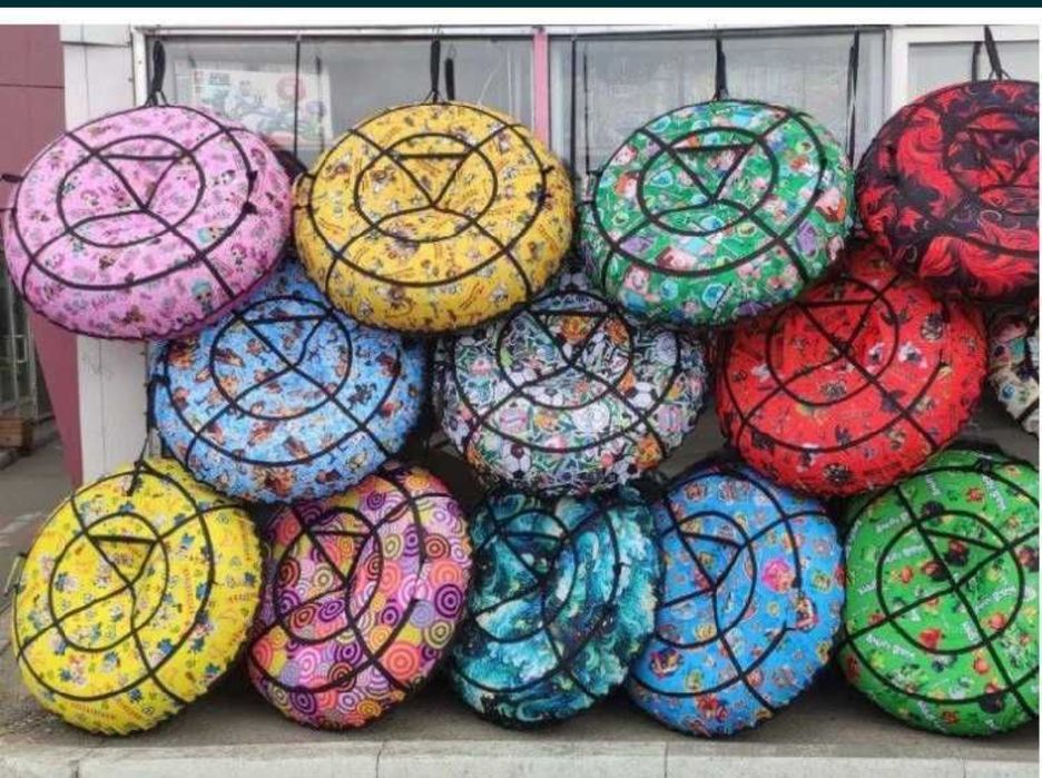 Тюбинг, плюшка, надувные сани, санки