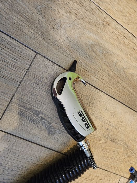 Oryginalny pistolet powietrzny DAF do kabiny plus wąż do pompowania