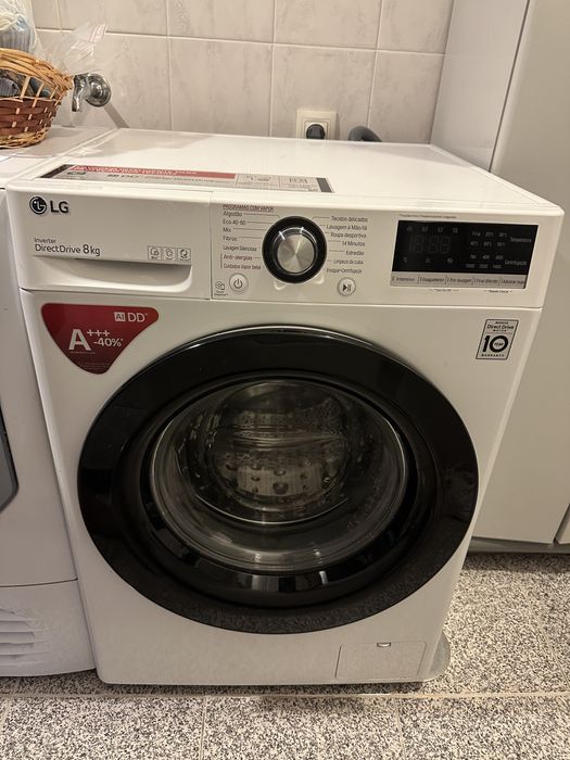 Máquina lavar roupa 8 kgs LG