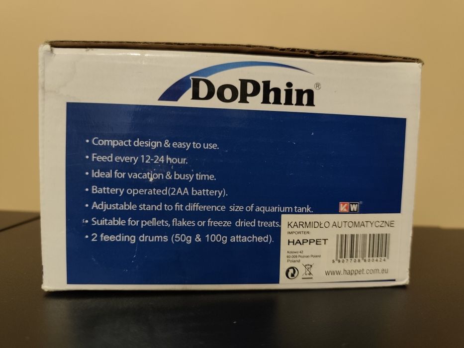 Karmnik automatyczny do akwarium DoPhin AF007
