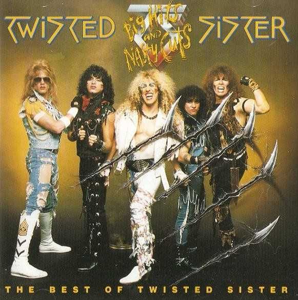 Twisted Sister - Big Hits And Nasty Cuts - The Best Of Twisted Sister - CD Muito Bom Estado