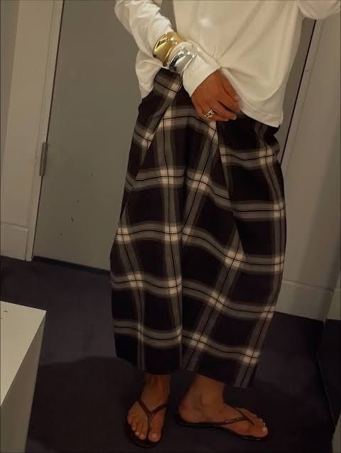 Спідниця Cos в клітинку, М