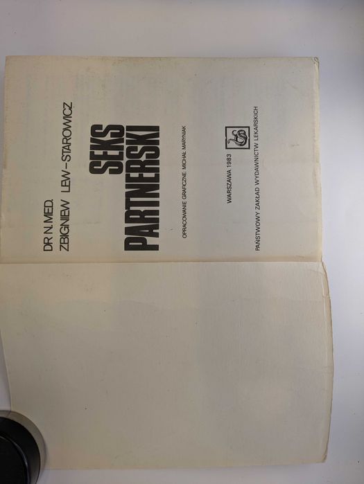 Seks Partnerski – Zbigniew Lew- Starowicz -1983 r.